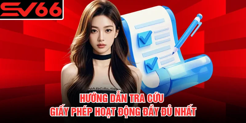 Hướng dẫn tra cứu giấy phép hoạt động đầy đủ nhất